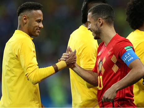 ניימאר והזאר במונדיאל האחרון. ישתפו פעולה בעתיד? (Getty)