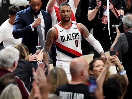 לילארד יוליך את פורטלנד לגמר? (GETTY)