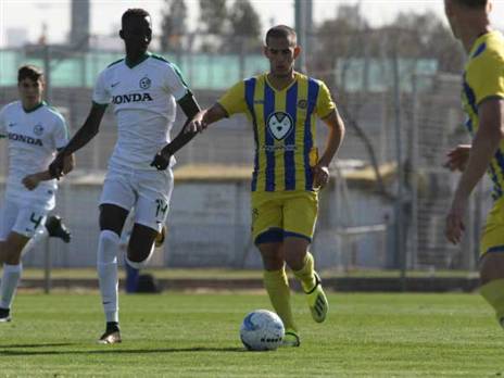 הצהובים במשחק מול חיפה, כבר לא יזכו באליפות (באדיבות מכבי ת"א, האתר הרשמי)