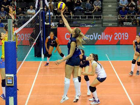 ניצחון נהדר לבנות (דוד סלברמן איגוד הכדורעף)