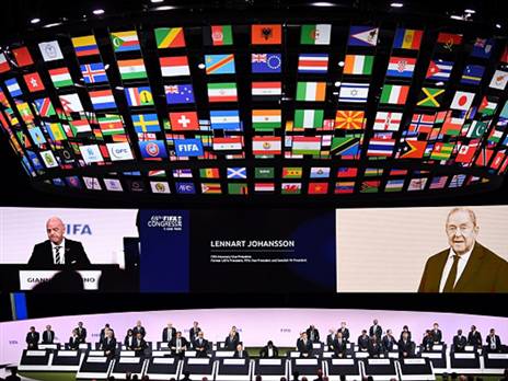 דקת הדומיה בקונגרס פיפ"א (Getty)