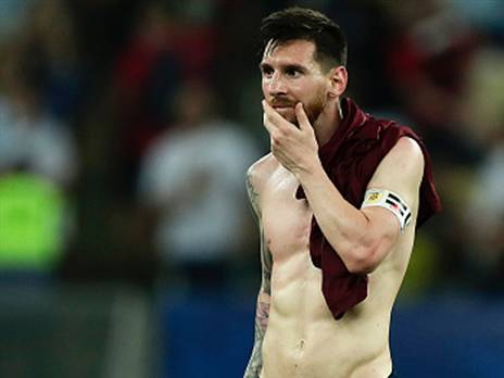 מתקשה לשחק על המגרשים בברזיל. מסי (getty)