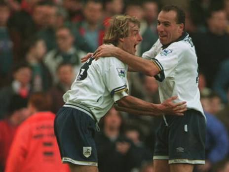 יחד עם קלינסמן בטוטנהאם (getty)