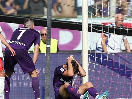 לא ניצלו את העדיפות במחצית הראשונה. ריברי וקייזה מאוכזבים (צילום: getty)