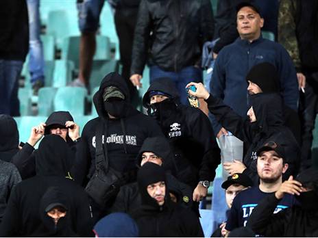 התנהגות מבישה, אוהדי בולגריה (getty)