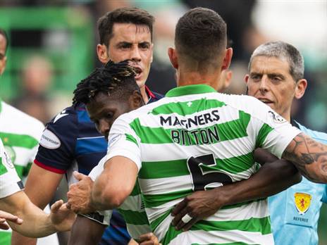 השחקנים מנעו תגרה. ביטון (Getty)