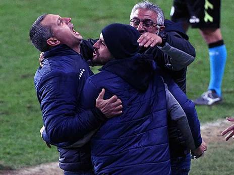 תורג'מן חוגג ניצחון שני העונה (ברני ארדוב)