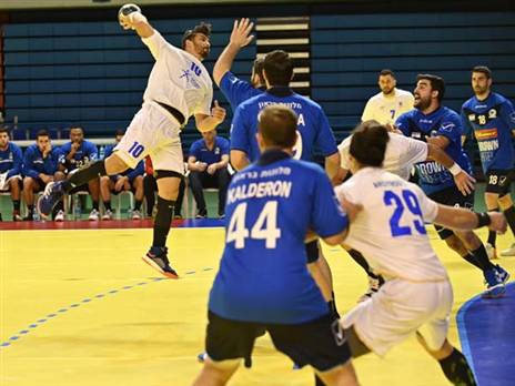 הגנה גדולה של ישראל במחצית השניה (נתאחדות הכדוריד בקפריסין)