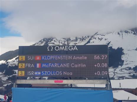 (באדיבות הוועד האולימפי בישראל)