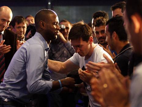 מסי עם אבידל. משבר מחושב? (Getty)