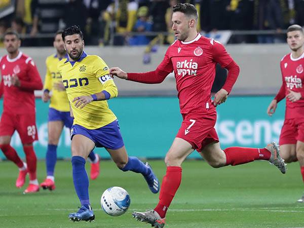 "עד ההרחקה, היינו במשחק". אלטמן במשחק הדרבי (צילום: דני מרון)