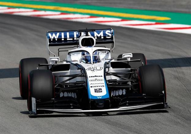 ניסני במסגרת אימוני קבוצת וויליאמס בספרד (צילום: Getty)