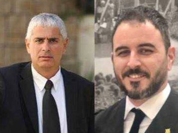 עו"ד ערן דגן (מימין) ועו"ד איציק אבישר (משמאל)