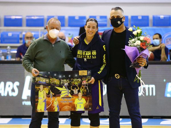 שי דורון. זכתה לטקס מרגש (מנהלת ליגת העל לנשים בכדורסל)