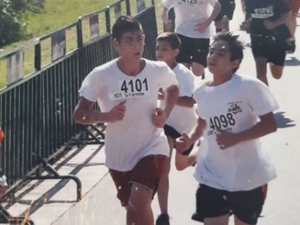 "ספורטאי בנשמה שלו" (צילום באדיבות המשפחה)