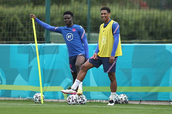 סאקה ובלינגהאם. נציגות מכובדת לאנגלים (Getty)