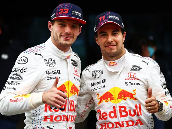 ורסטאפן ופרס. חלקו את הפודיום עם בוטאס (GETTY)