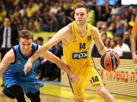 תקופה קצרה אך יפה. וולטרס במדי מכבי (GETTY)