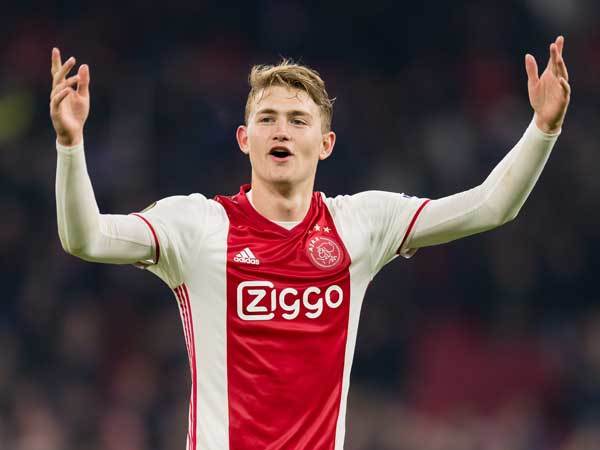 מתיאס דה ליכט. אייאקס ידועה כאחת מיצרניות השחקנים הגדולות בעולם (GETTY)