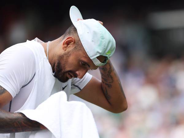 ניק קיריוס. עומד בפני מאסר של שנתיים (Rob Newell - CameraSport, GETTY)