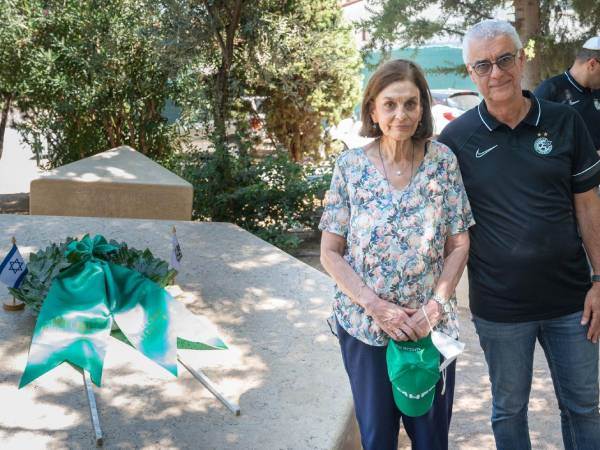 עוזי מור בביקור חשוב (קרדיט: שחר עזרן / WJC)