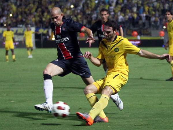 צמד מול הפריזאים. אבידור (Getty)