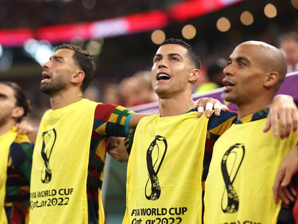 ששר את ההמנון עם כל הנבחרת (Getty)