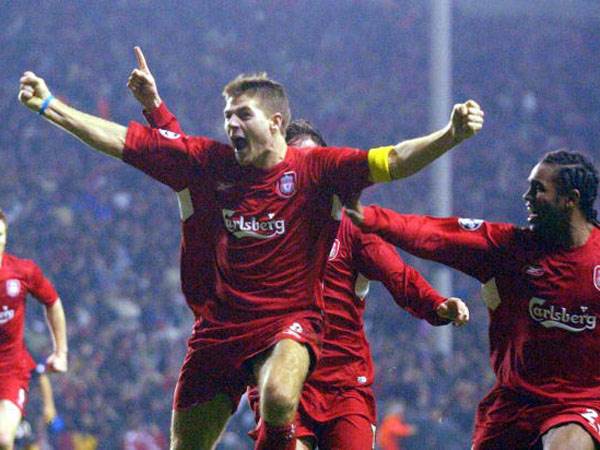 שער ששינה את ההיסטוריה. ג'רארד (GETTY)