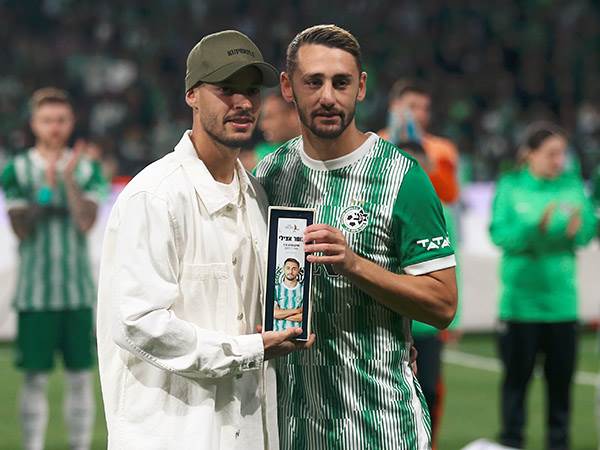 סאן מנחם ועומר אצילי. המגן יצטרף להנפת הצלחת (אלן שיבר)