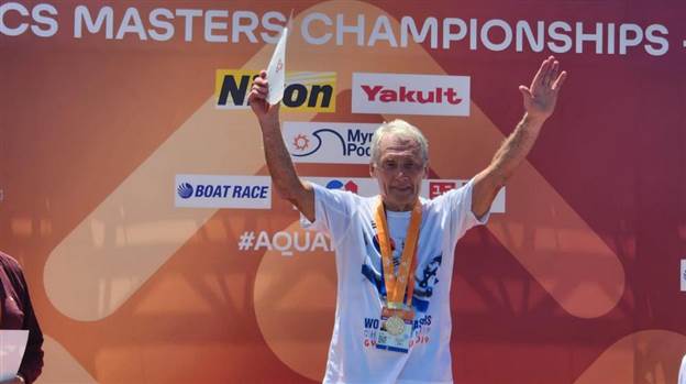 יוסף קליגמן על הפודיום | צילום: פרטי