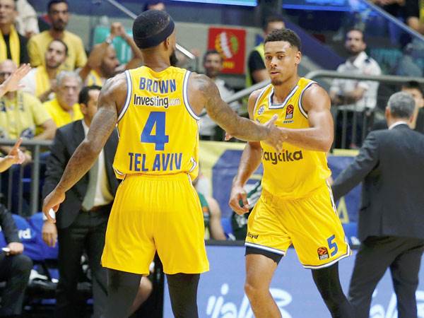 הזרים של מכבי ת"א ימריאו לקפריסין (צילום: אלן שיבר)