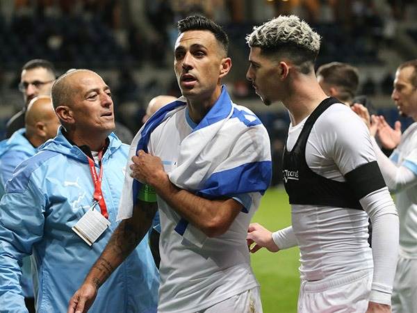 מוביל, יחד עם מלמד. ערן זהבי (צילום: אודי ציטיאט)