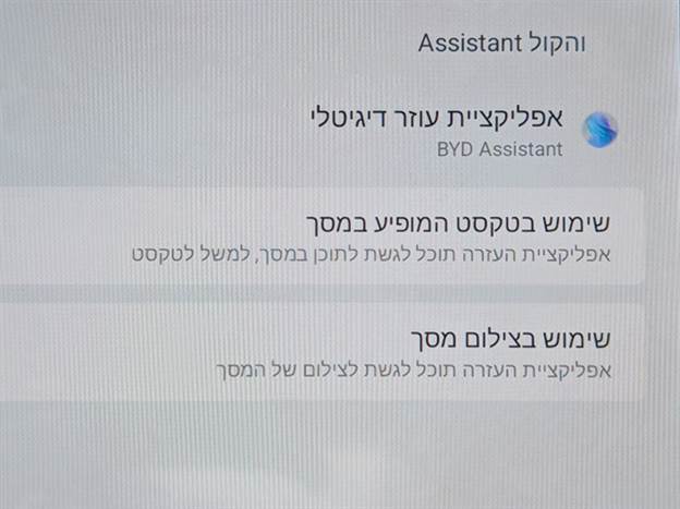 עוזרת קולית בסיסית יחסית, לא מבוססת Ai, אבל יודעת לכמה פעולות מדויקות