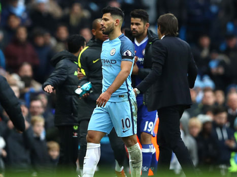 אגוארו. יחמיץ את ארסנל (Getty)