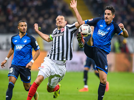 ההר הוליד עכבר. פרנקפורט והופנהיים איכזבו (getty)