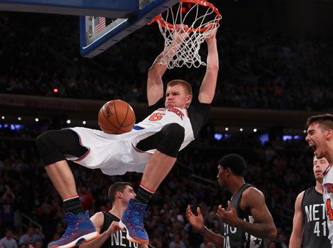 פורזינגיס. "הוא המפתח להצלחה של הניקס" (Getty)