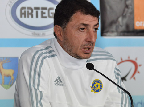 ארבלדזה. "יש לחץ חיובי" (צילום: האתר הרשמי של מכבי ת"א)