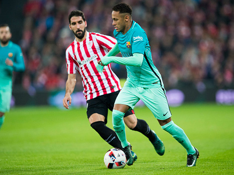 לא אהוב באיצטדיון של הבאסקים. ניימאר (getty)