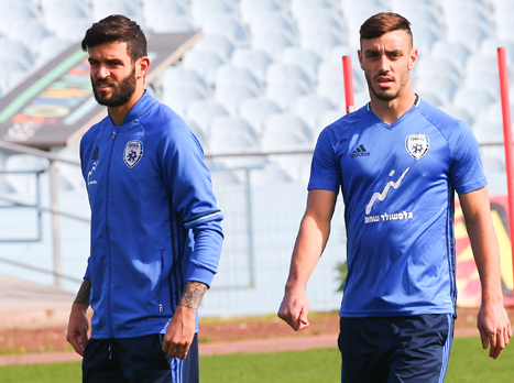 שומרים על כושר. נטע לוי וחנן ממן (אלן שיבר)