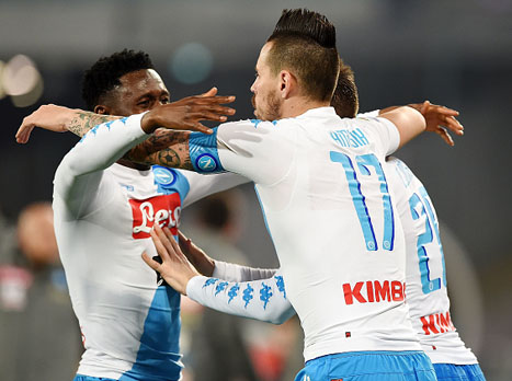 נאפולי מוכנה לריאל מדריד ברביעי הבא (getty)