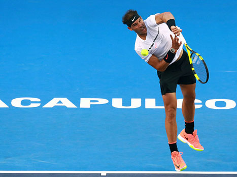 גם הוא בחצי הגמר. נדאל (Getty)