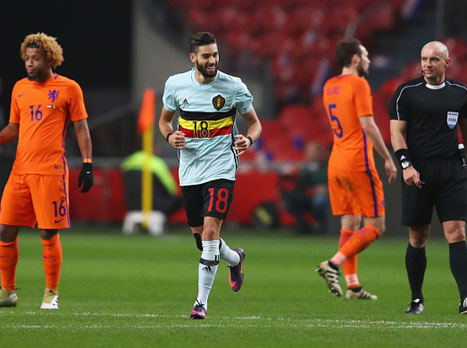 התקדם גם בנבחרת בלגיה (getty)