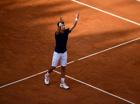 יצא מהמשבר עם תואר? ג'וקוביץ' (Getty)