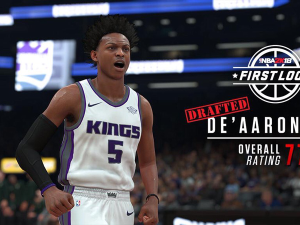 דיארון פוקס. מתוך NBA 2K18.