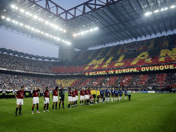 סן סירו, אוהדים חמים וצבעוניים