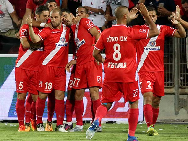 סכנין חגגה ניצחון גדול על בית"ר (צילום: יוסי שקל)