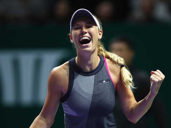 סידרה להאלפ את ראש הדירוג בסוף השנה. ווזניאקי (Getty)