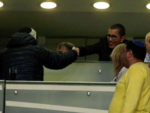 טביב. הקהל לא הפסיק לקלל אותו (צילום: אלן שיבר)