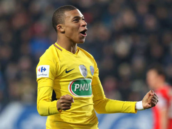 אמבפה. פ.ס.ז' המשיכה מאיפה שעצרה (getty)