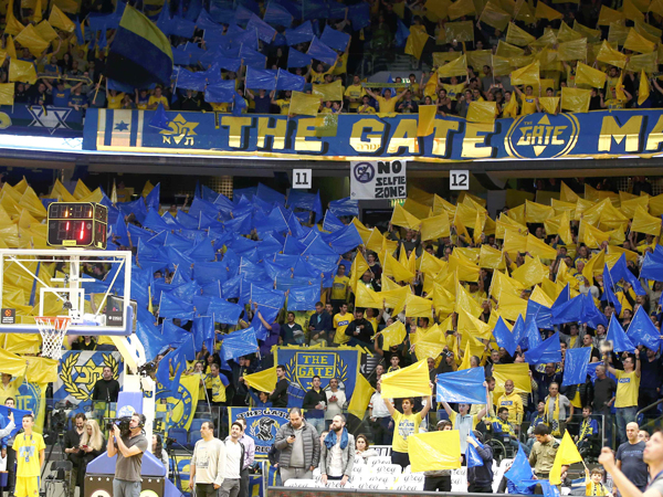 התפאורה של מכבי ת"א מול ברצלונה דווקא אושרה (אלן שיבר)